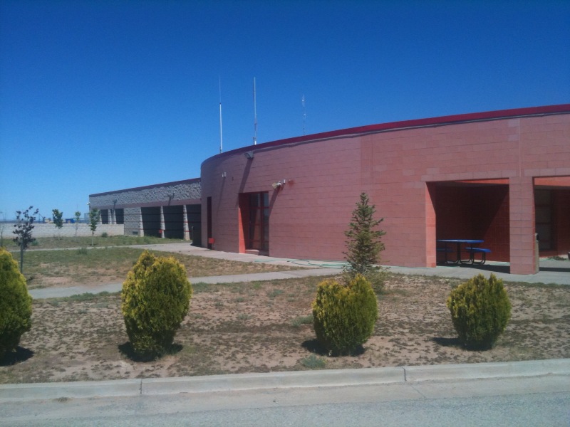 Front side view of the school