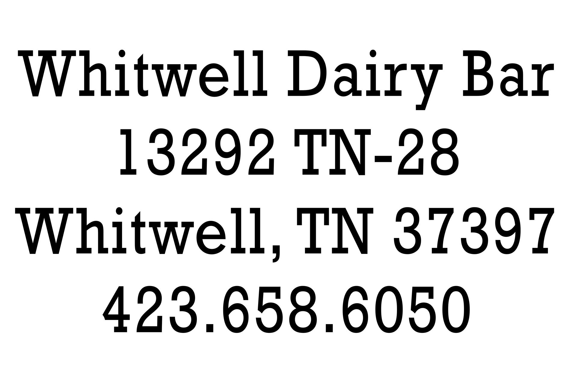 Whitwell Dairy Bar