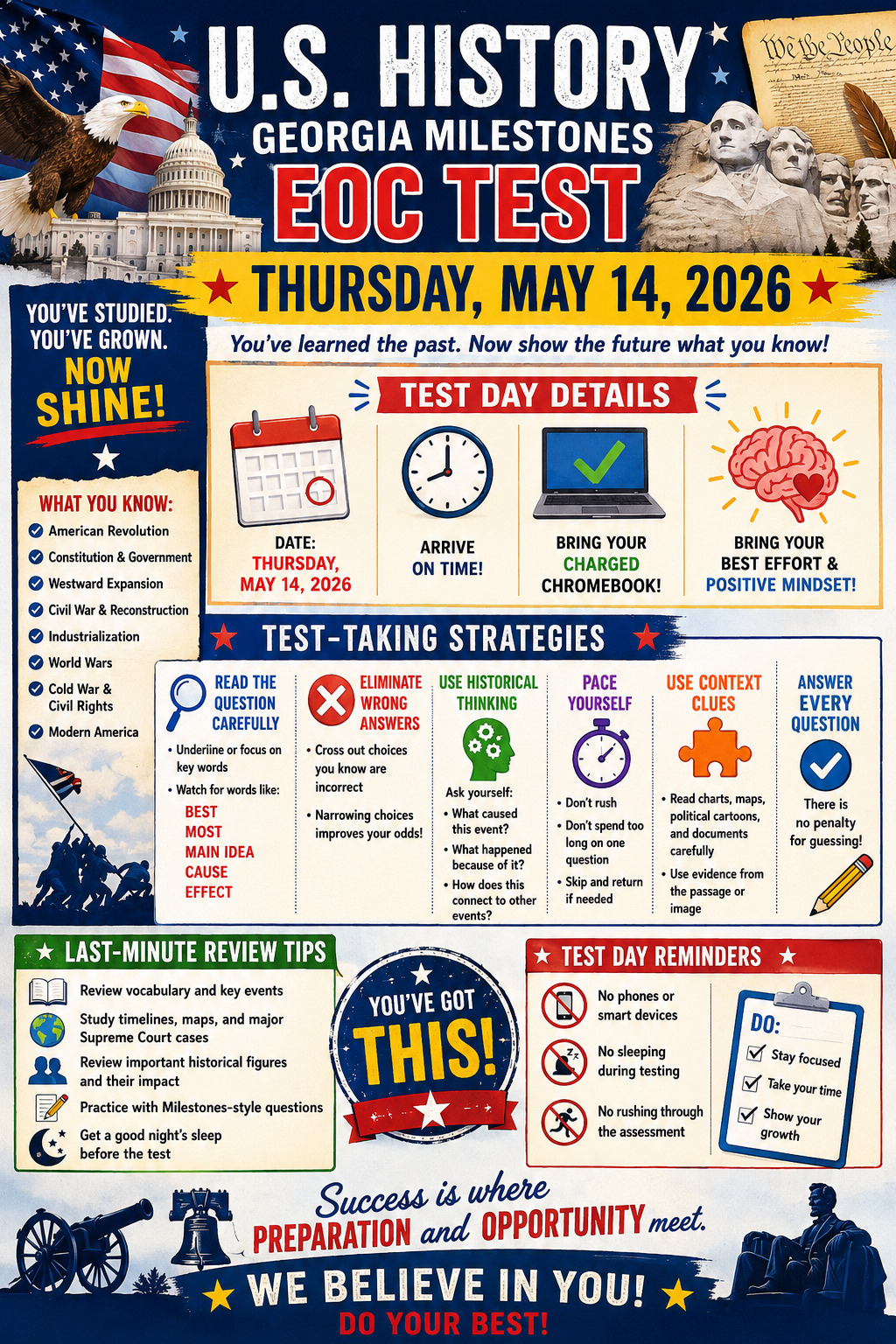 History EOC Flyer