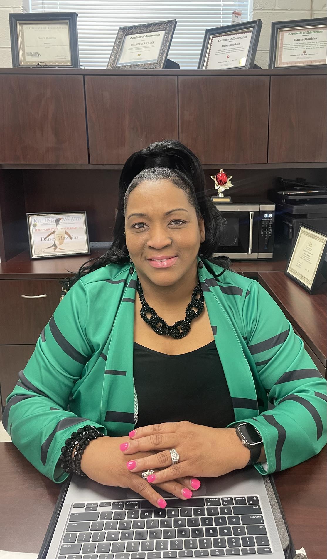 Daisey Hawkins, Principal