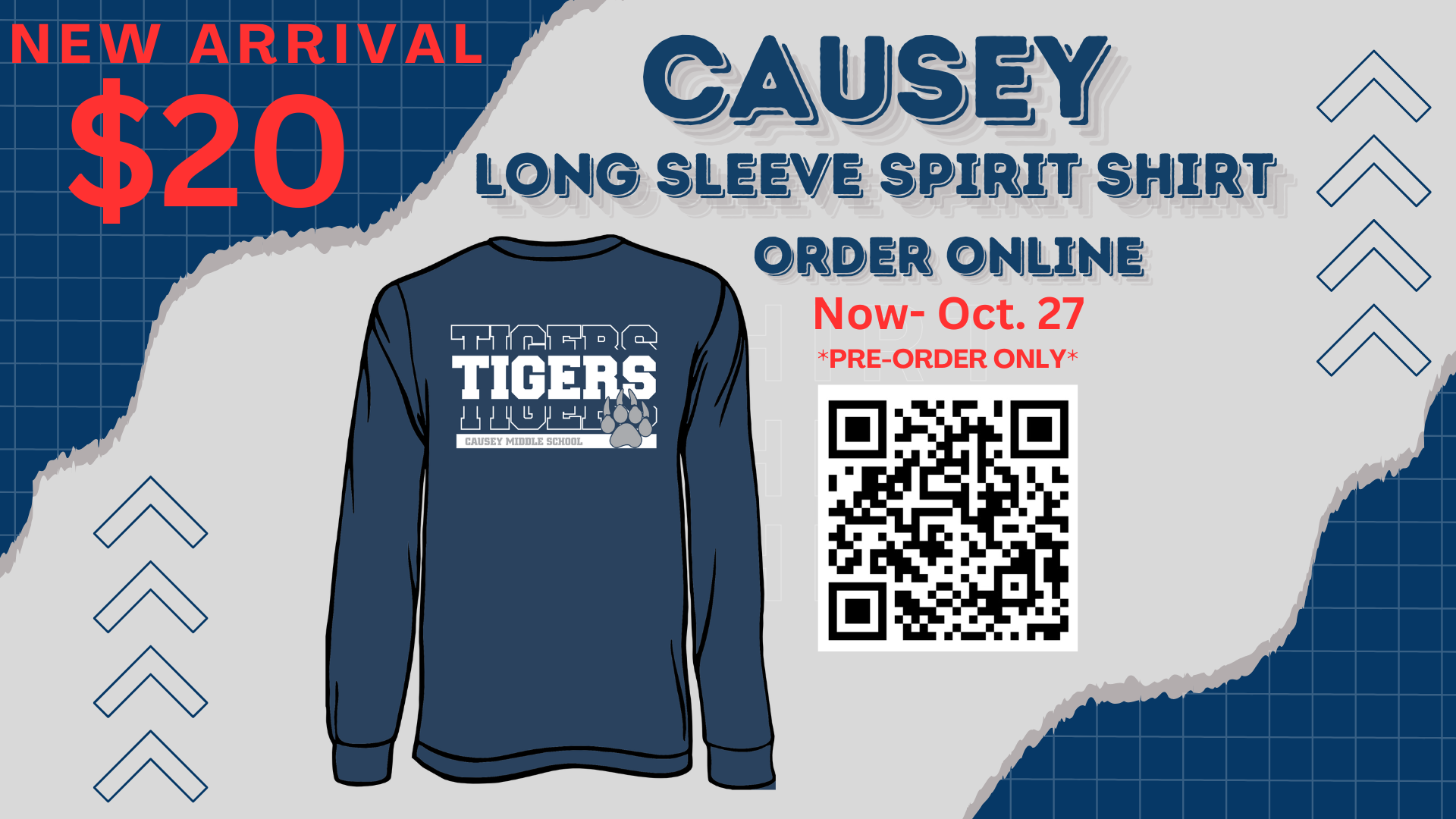 Long Sleeve Shirt Order Advertisement