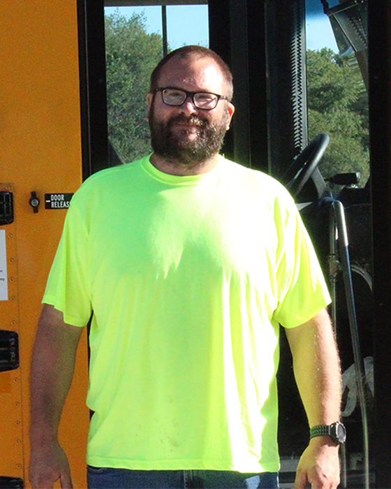 Mike Leonard, Bus Mechanic Mike Leonard, Bus Mechanic