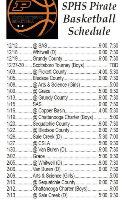 sphs basketball schedule