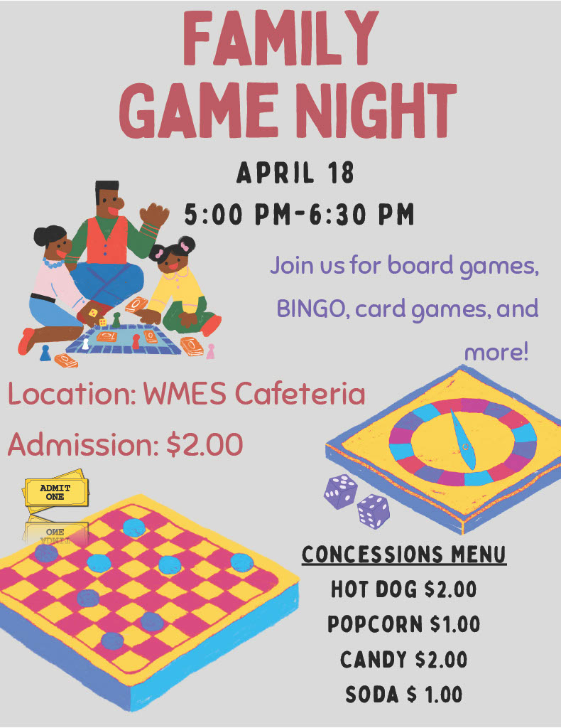 Family Game Night information