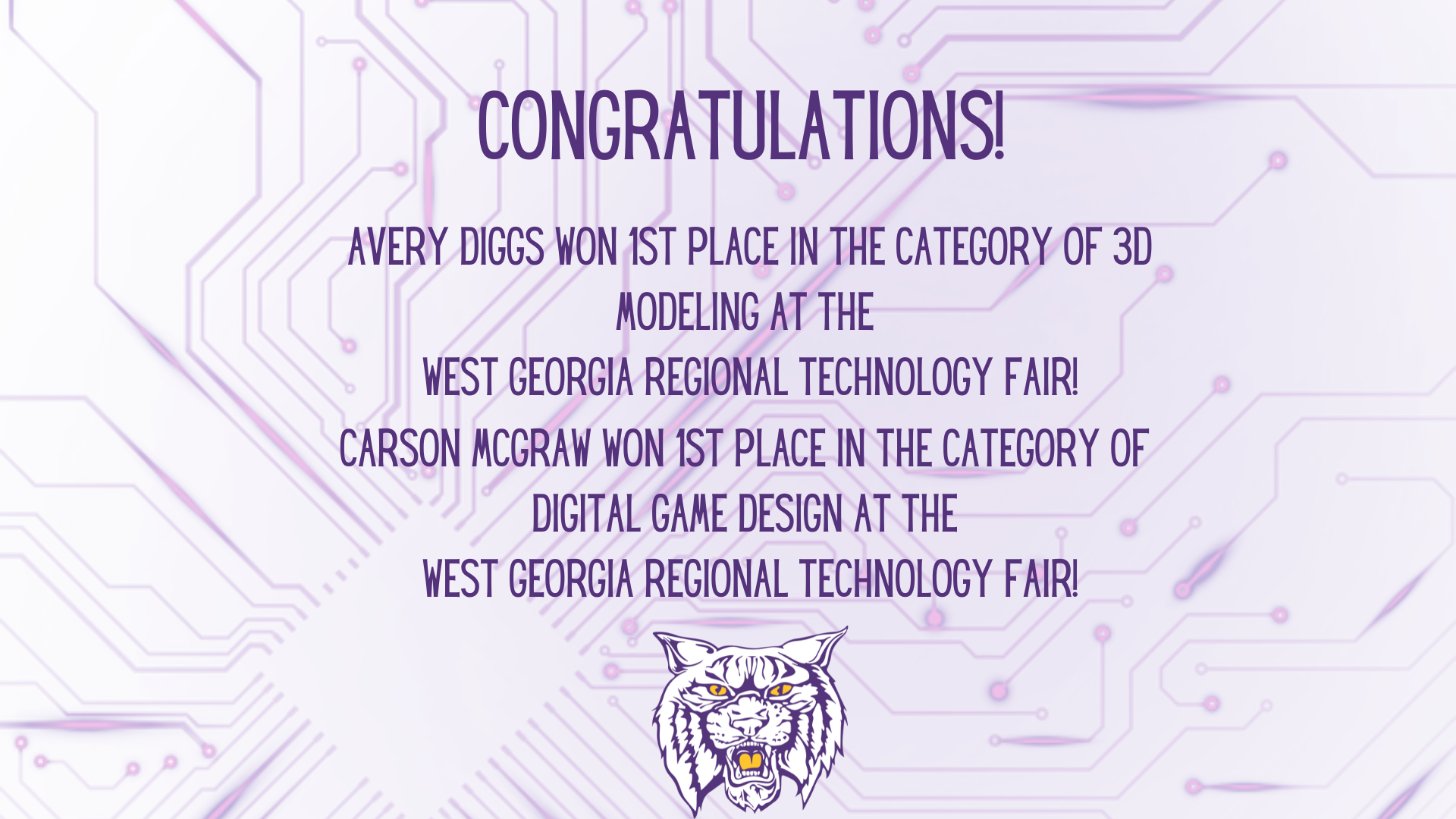 Regional Tech Fair Winners