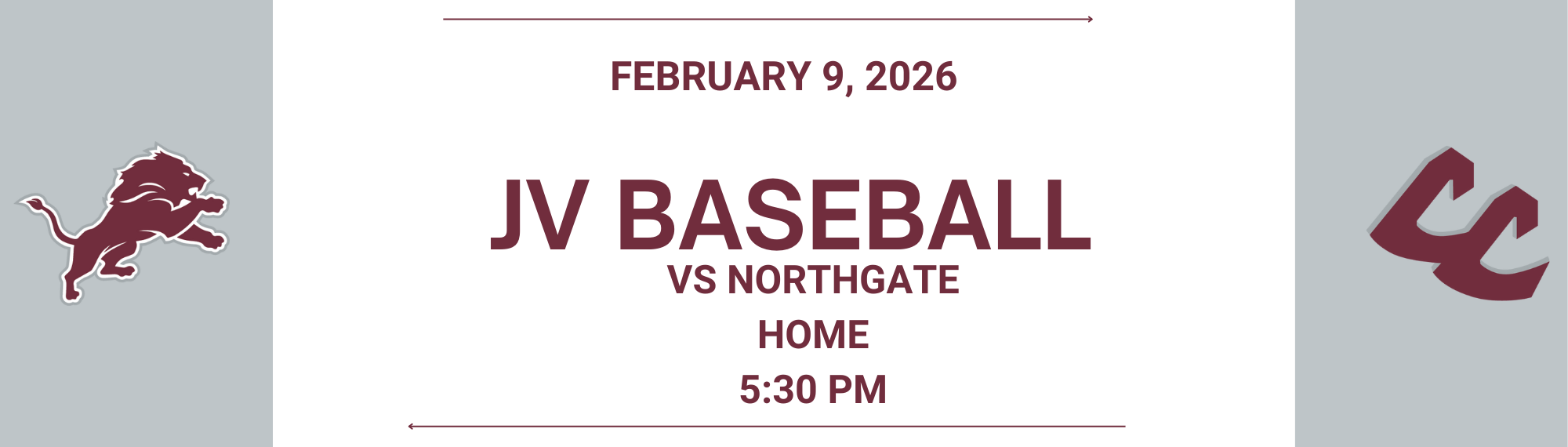 jv baseball 2/9