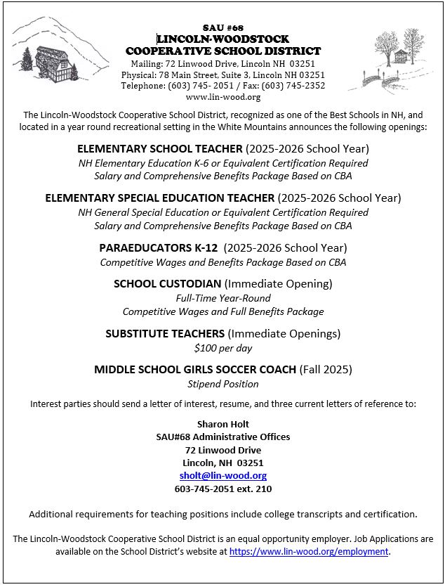 Current Employment Opportunities Available