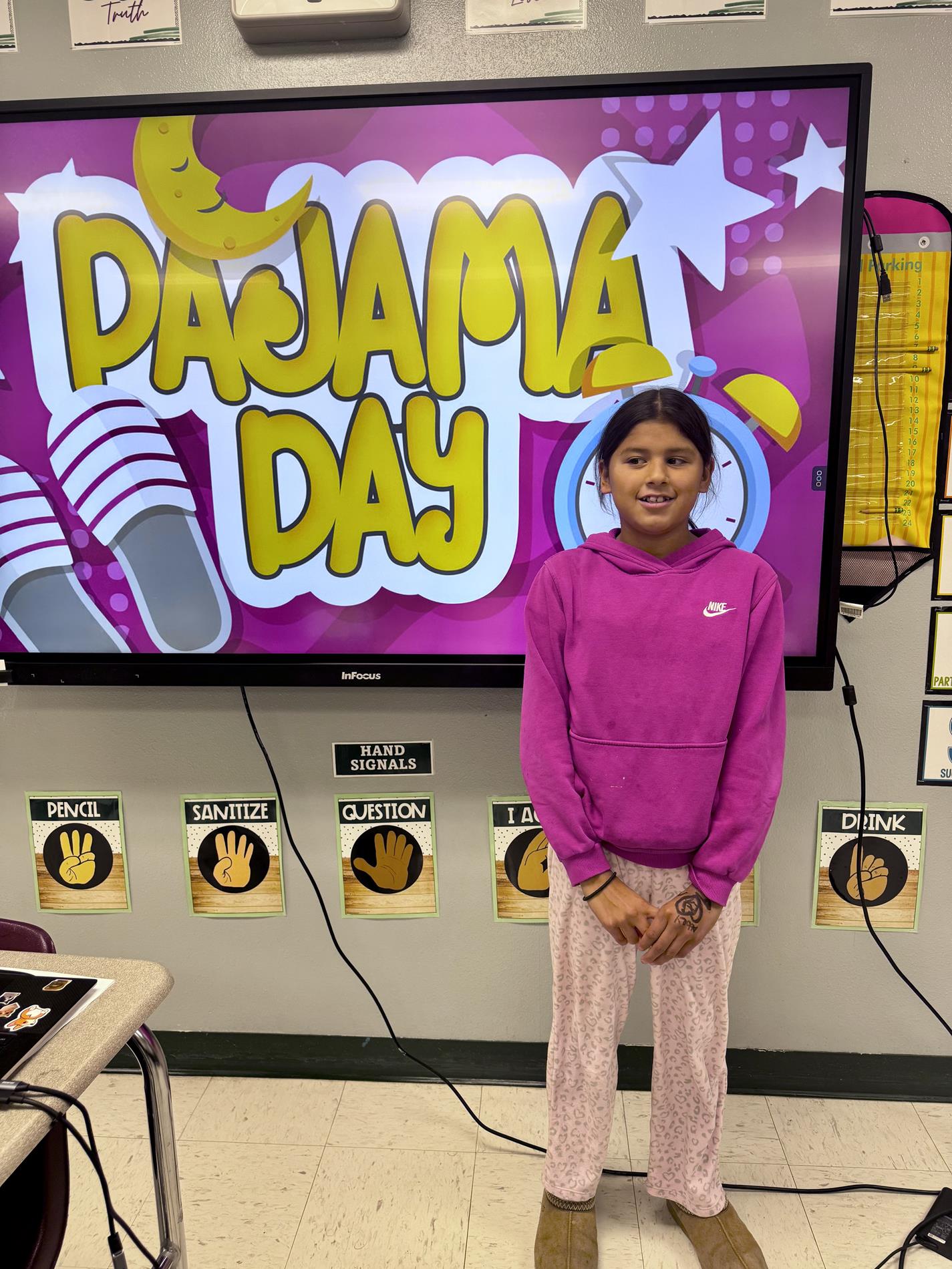 4th Grade Pajama Day