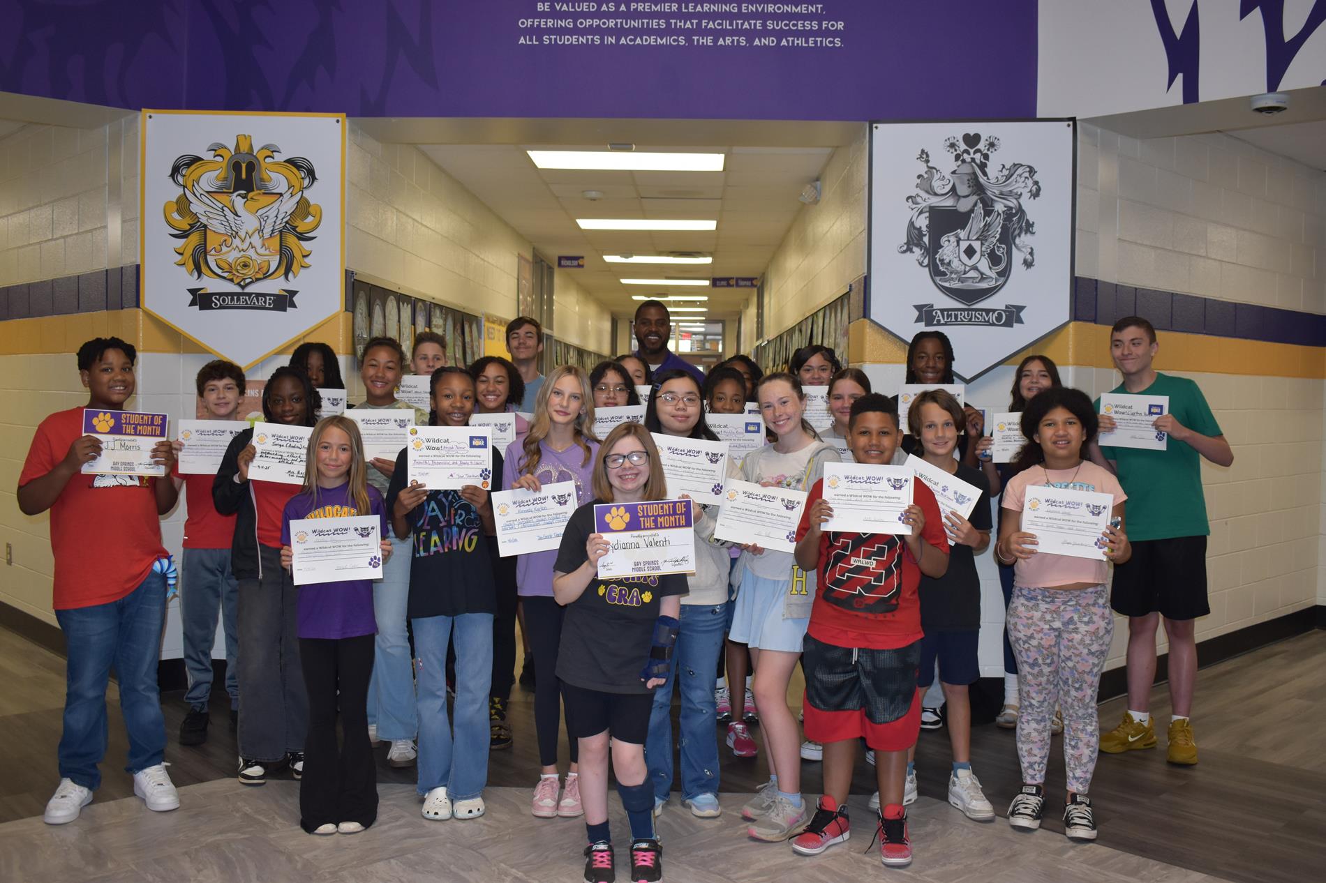 Wildcat Wow Students August 2025