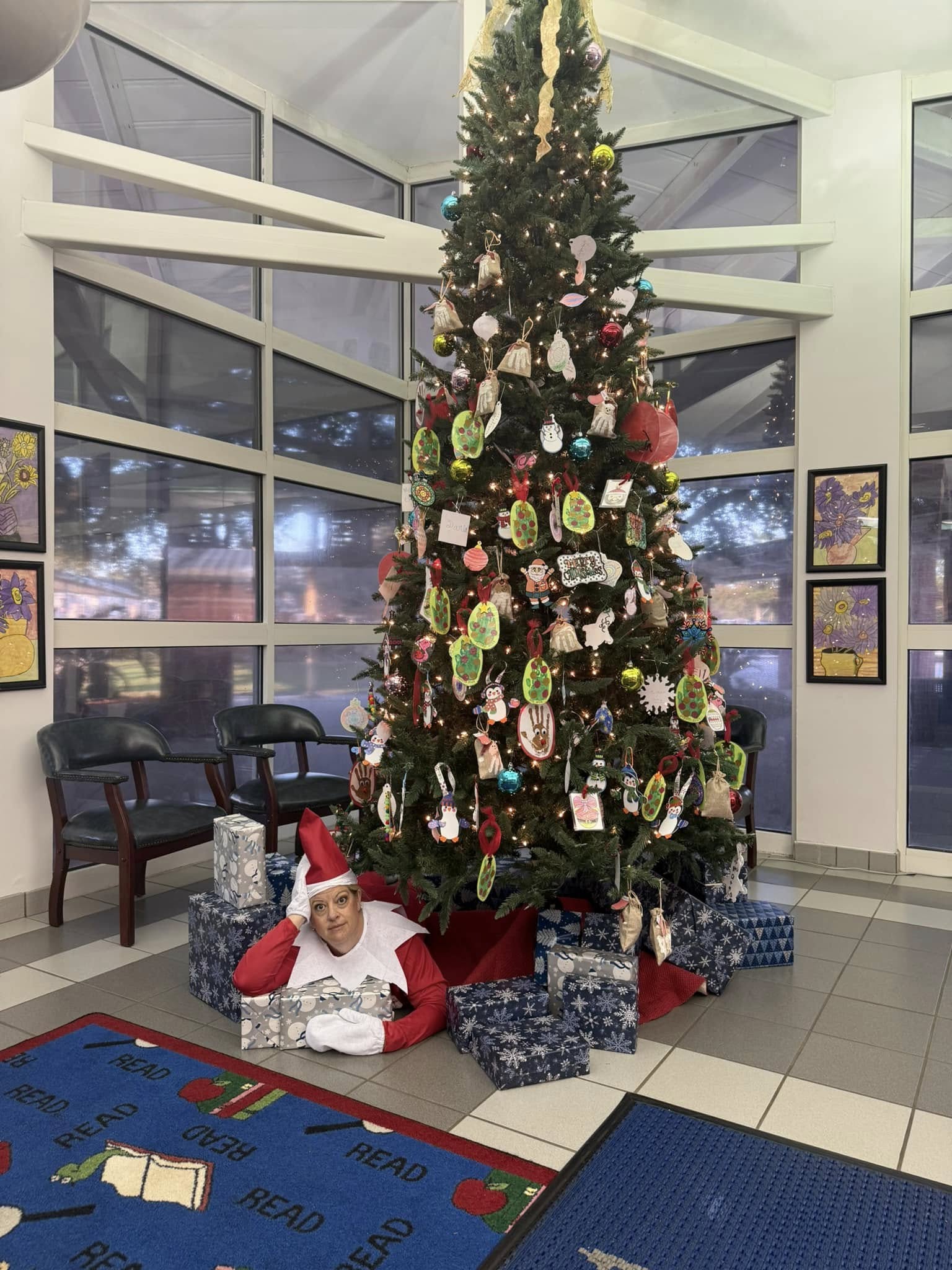 Rice under the tree