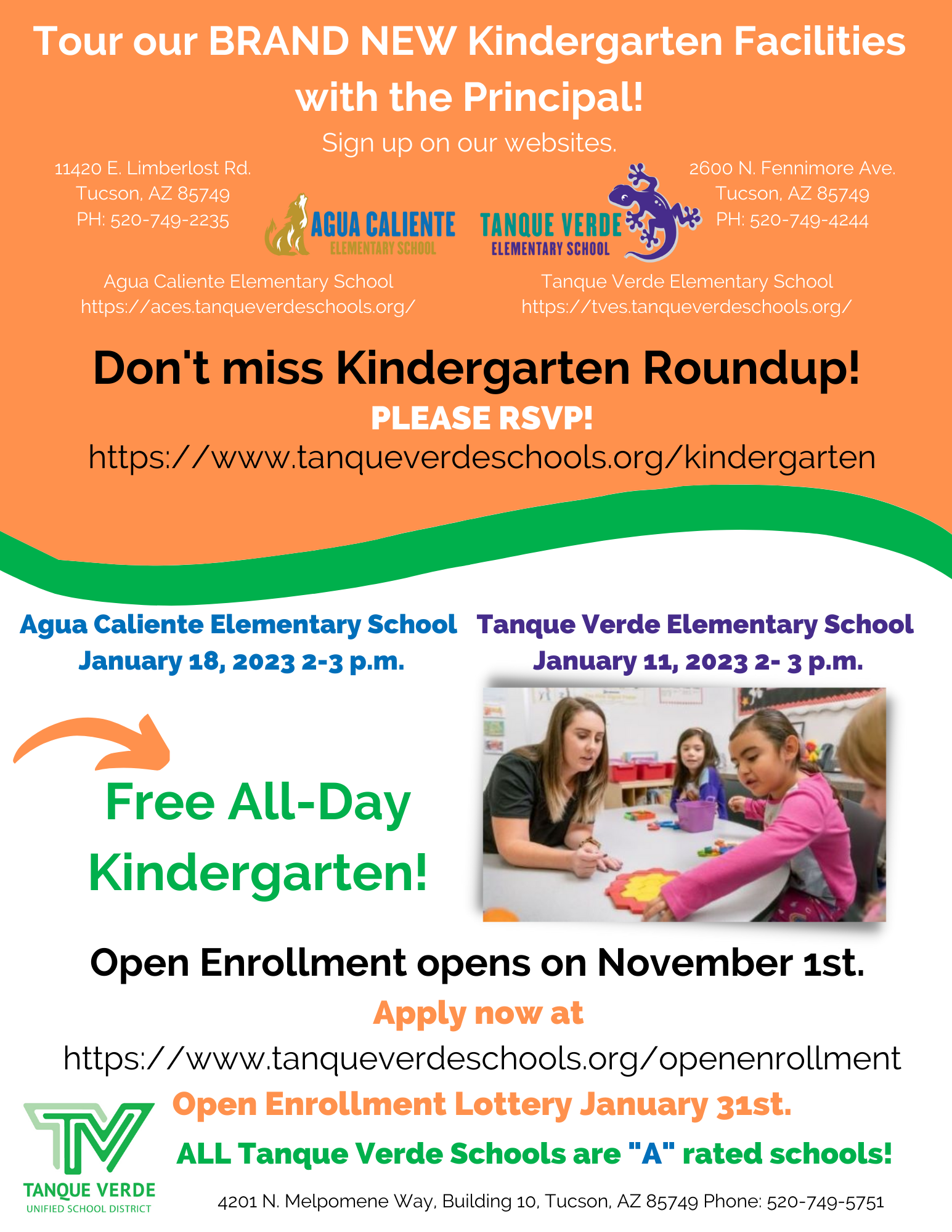 Kindergarten Roundup Flyer