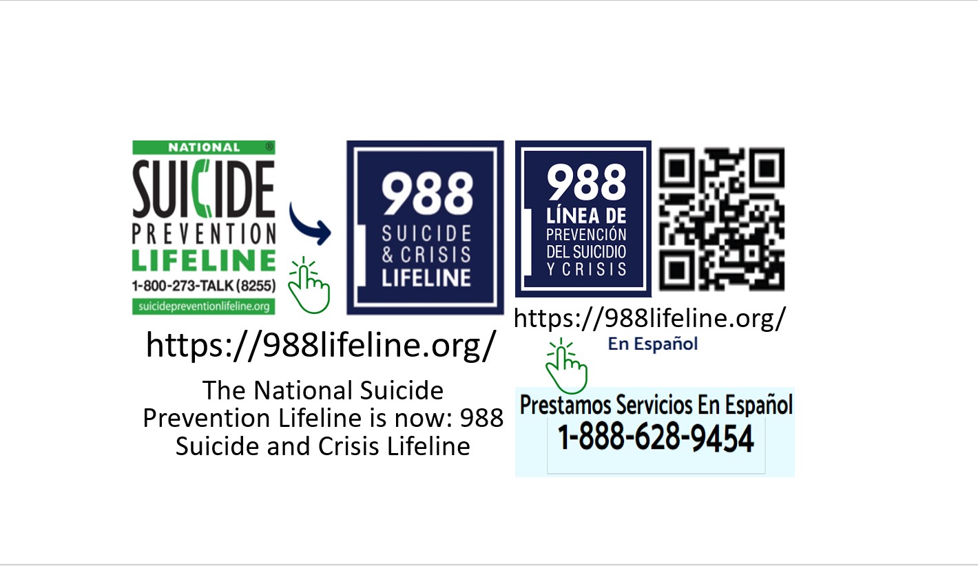 988 New Suicide Prevention Line