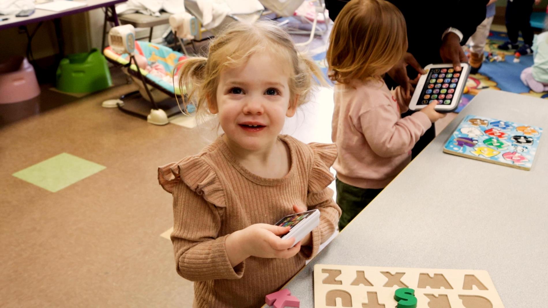 playtime in early childhood center