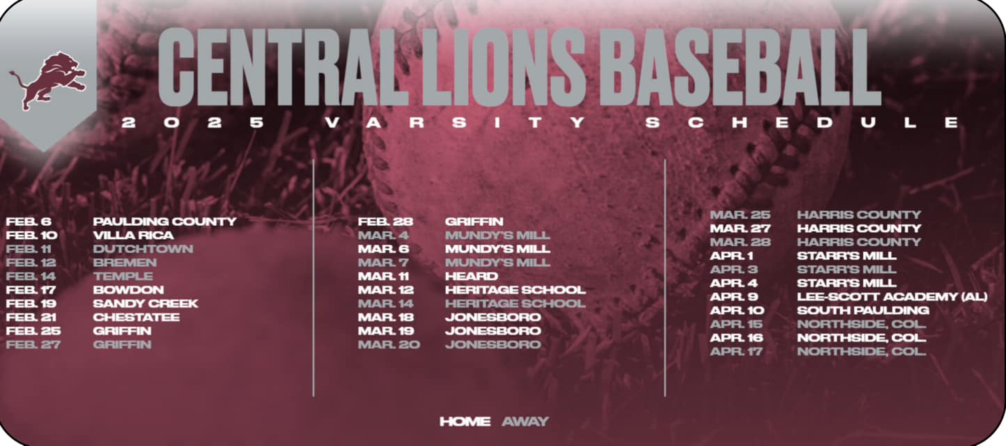 Varsity Baseball Schedule