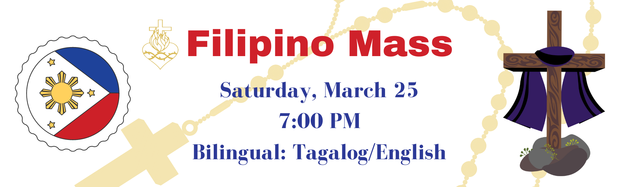 Filipino Mass March 25