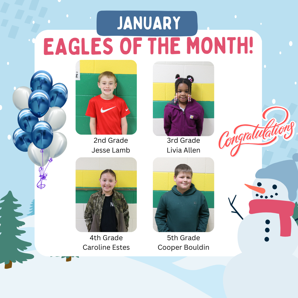 January Eagles of the Month