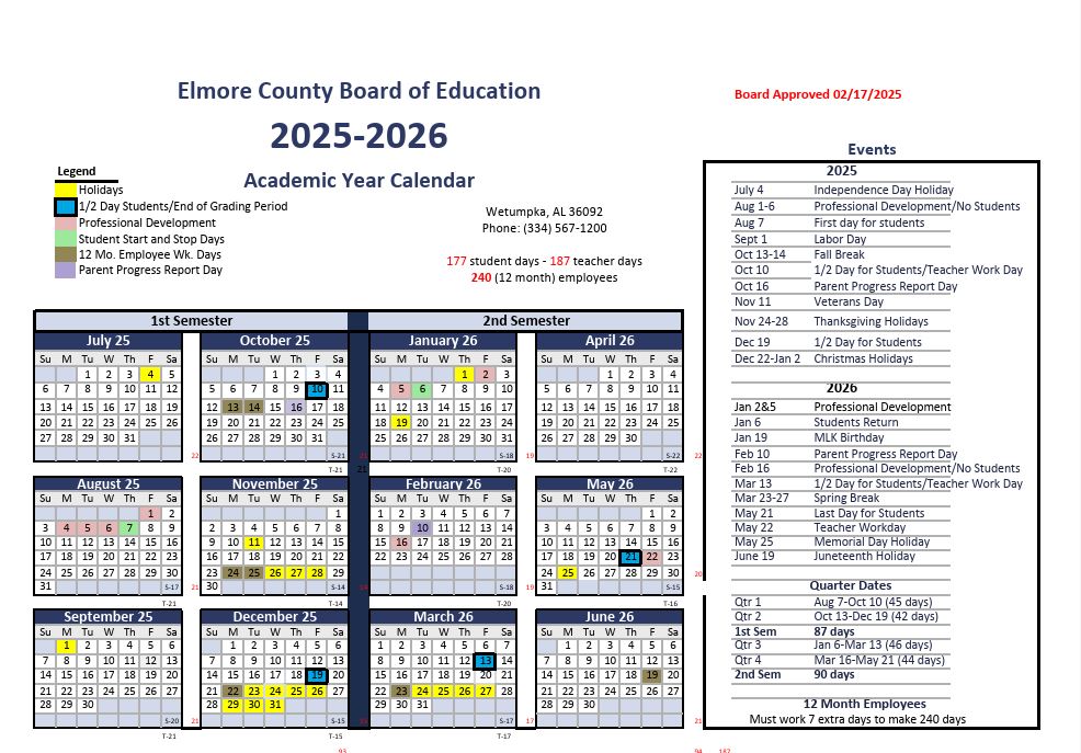 calendar