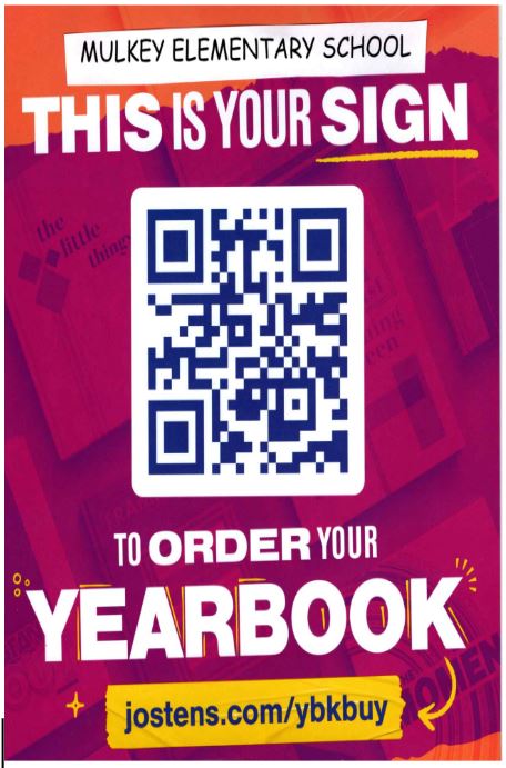 Yearbook order QR Code