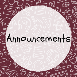 School Announcements