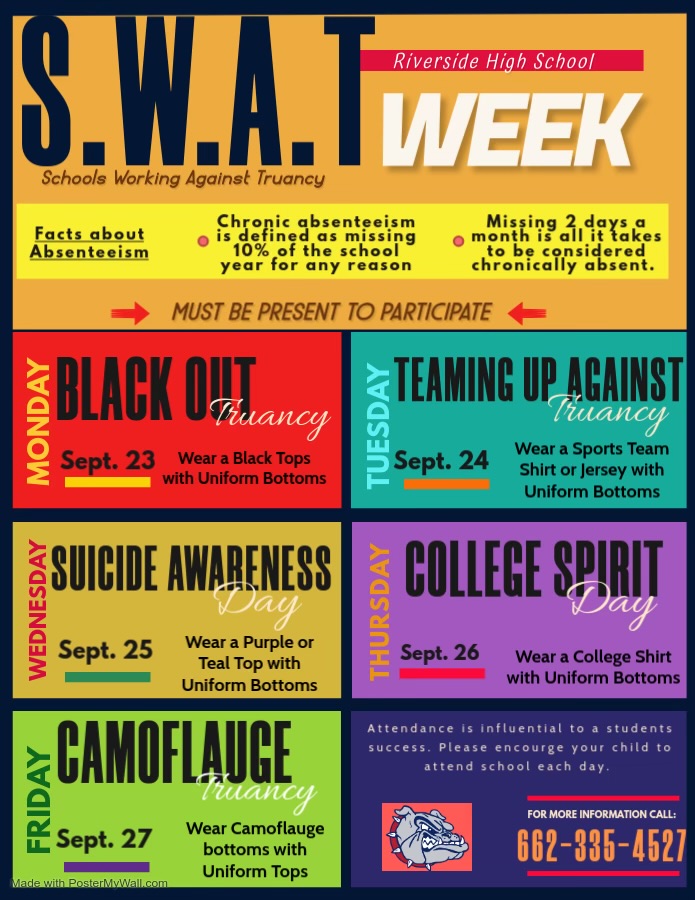 SWAT Week Flyer