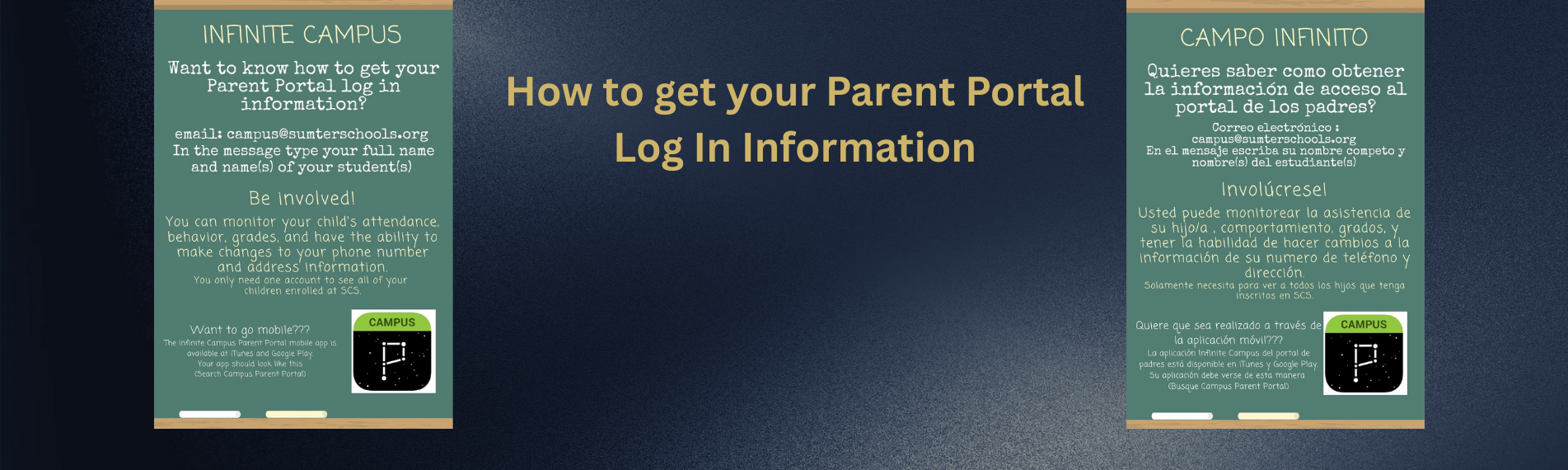 Infinite Campus Parent Portal Directions