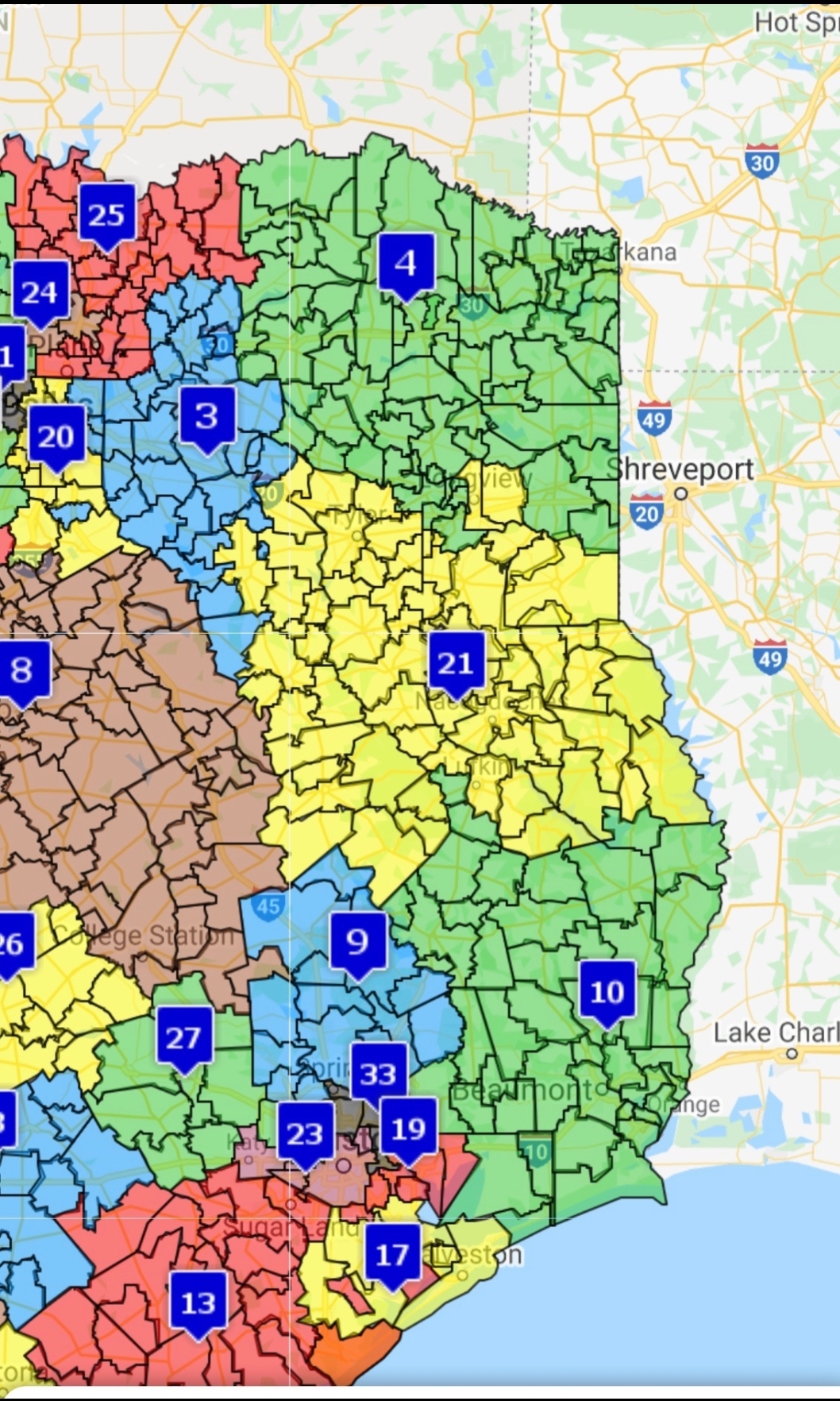 map of area C