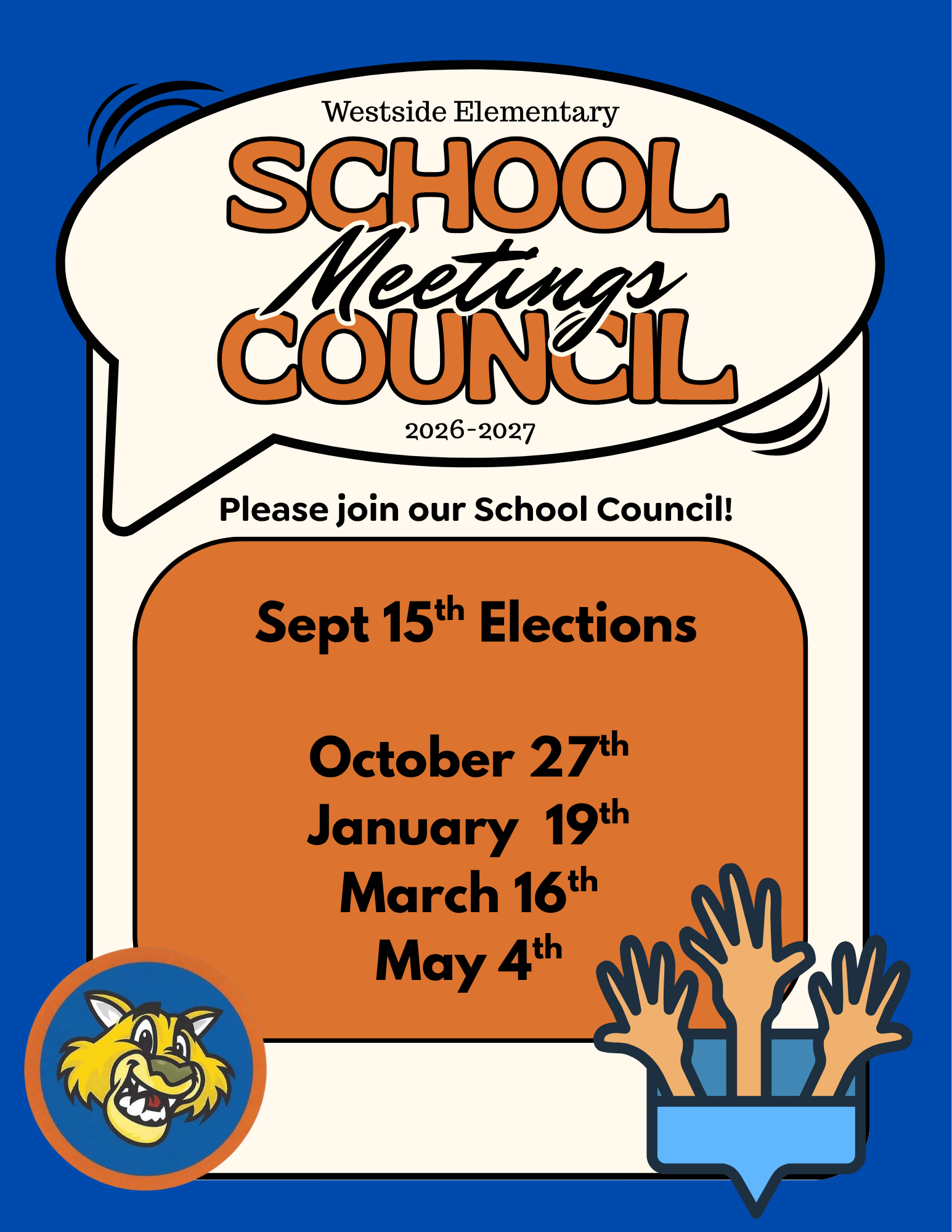 School Council Meetings 2026-27