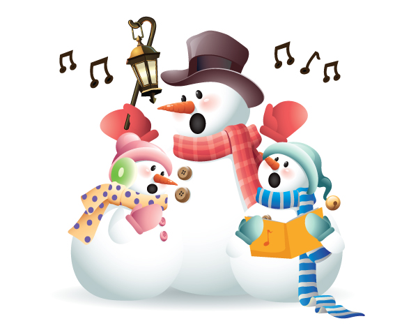 singing snowmen