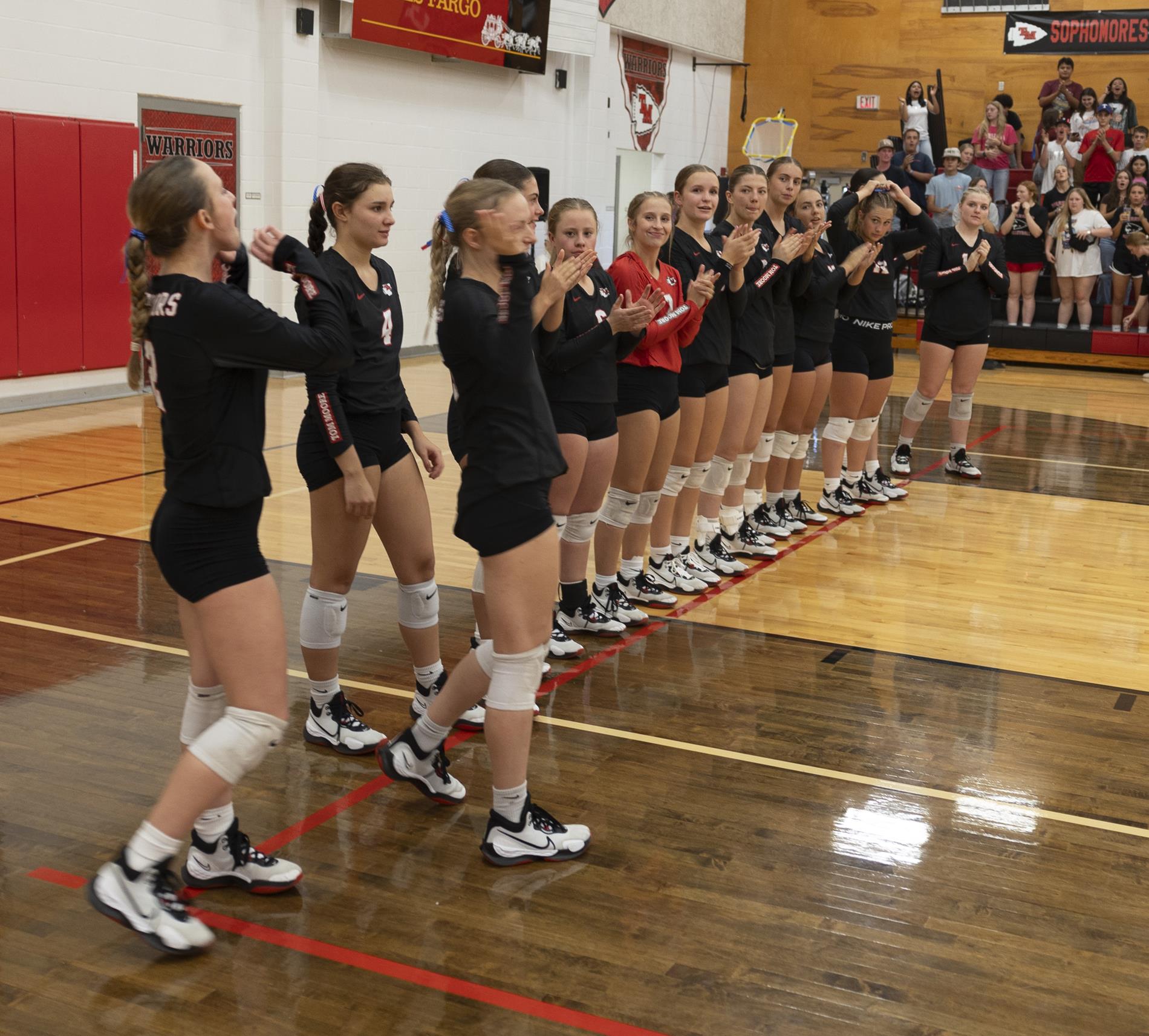 The Ingram Tom Moore High School volleyball team that watched visiting Devine knock it out is no more. Sure, there are still some miscues — welcome to volleyball. 

However, the Warriors are 2-1 against a gauntlet of Fredericksburg, Boerne Champion and Boerne. On Tuesday night, the Warriors secured a hard-fought 3-2 victory over visiting Boerne. The fifth set saw the Warriors get off to a sloppy start before recovering and separating for a 15-10 final-set win. 

