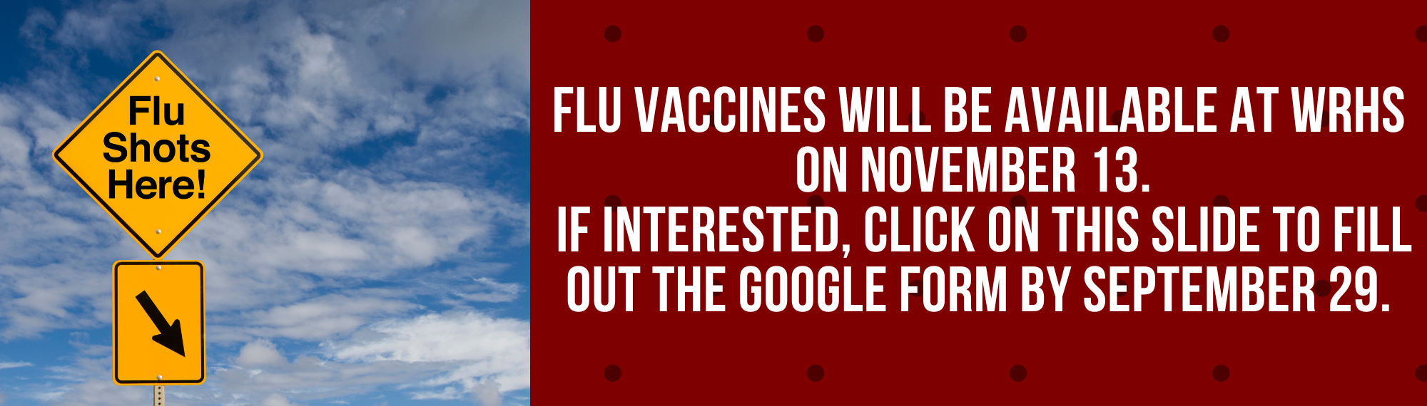 Flu Vaccines 9-23