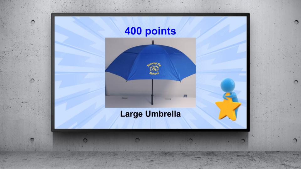 400 points- Large Umbrella