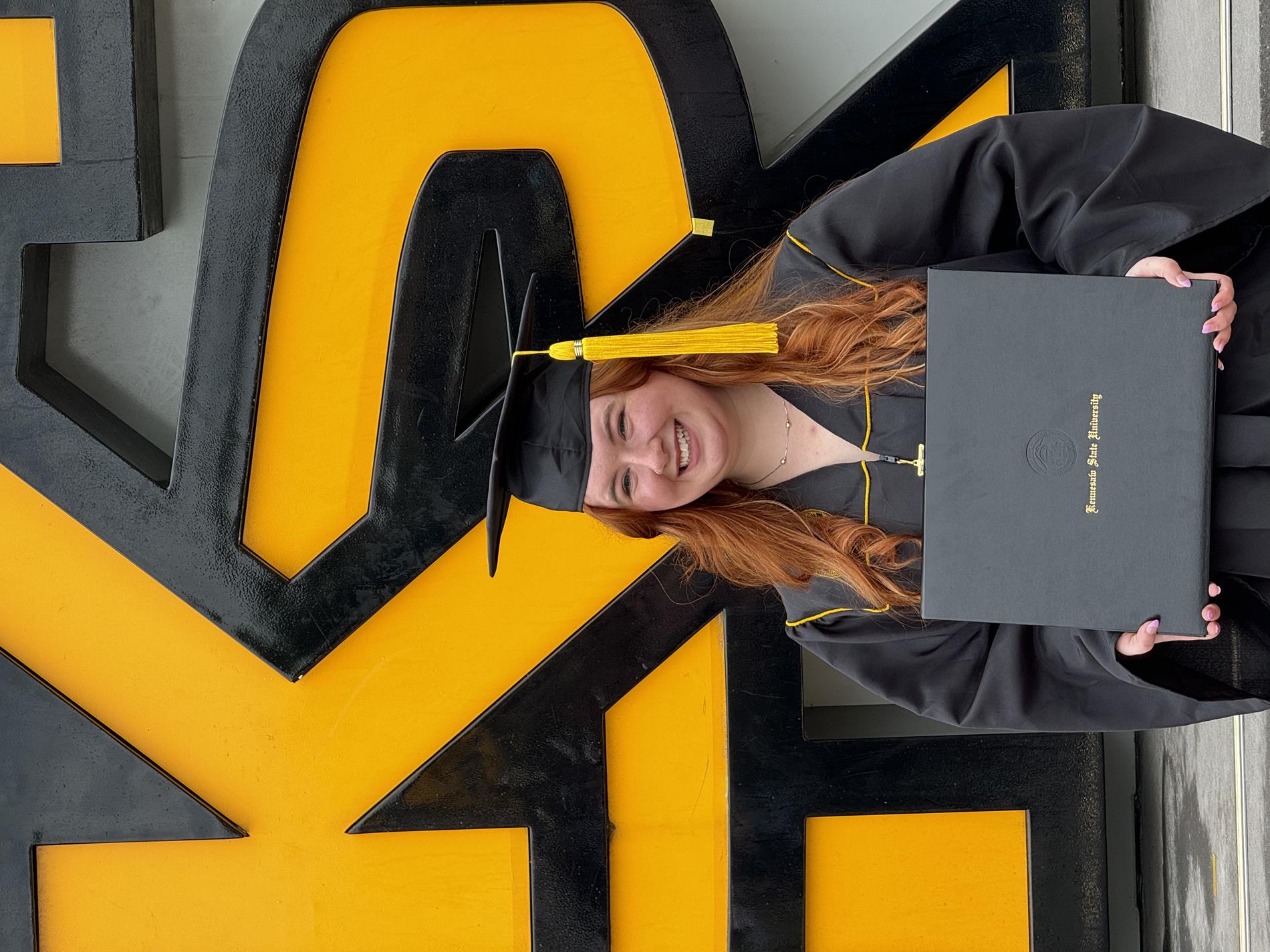 Miss. Gillespie graduating college! Miss. Gillespie graduating college!
