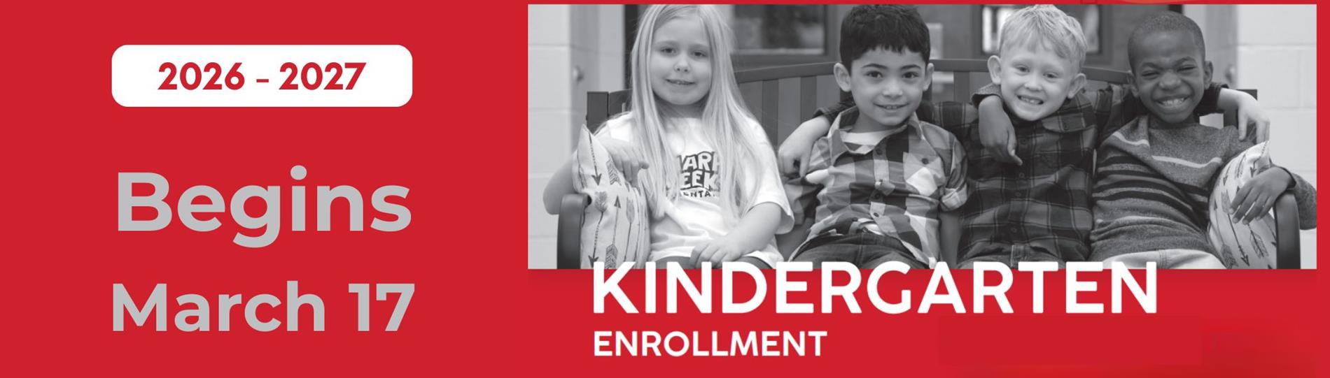Kindergarten Registration Begins March 17