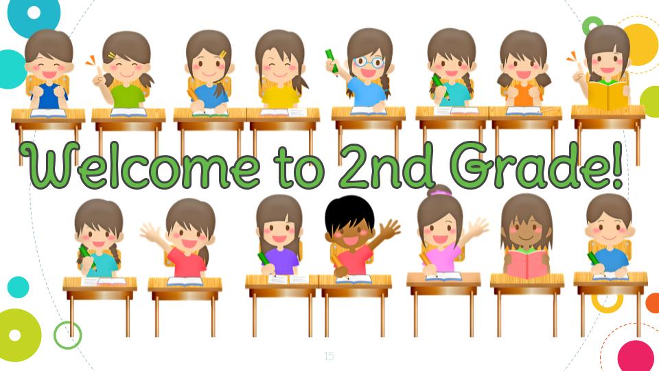 Welcome to 2nd grade graphic