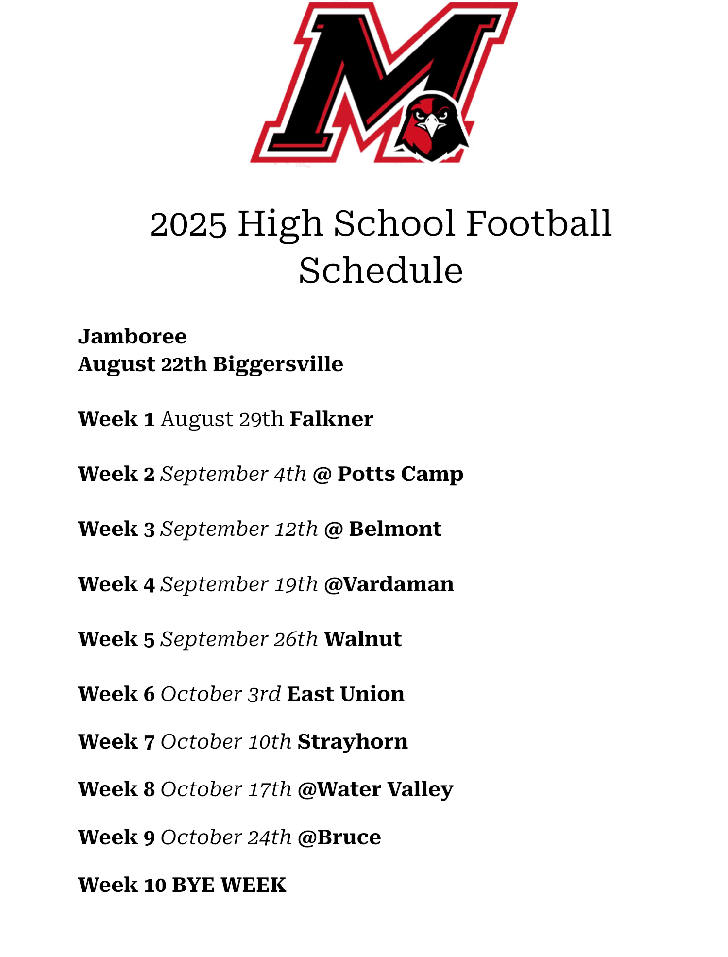 Myrtle Football