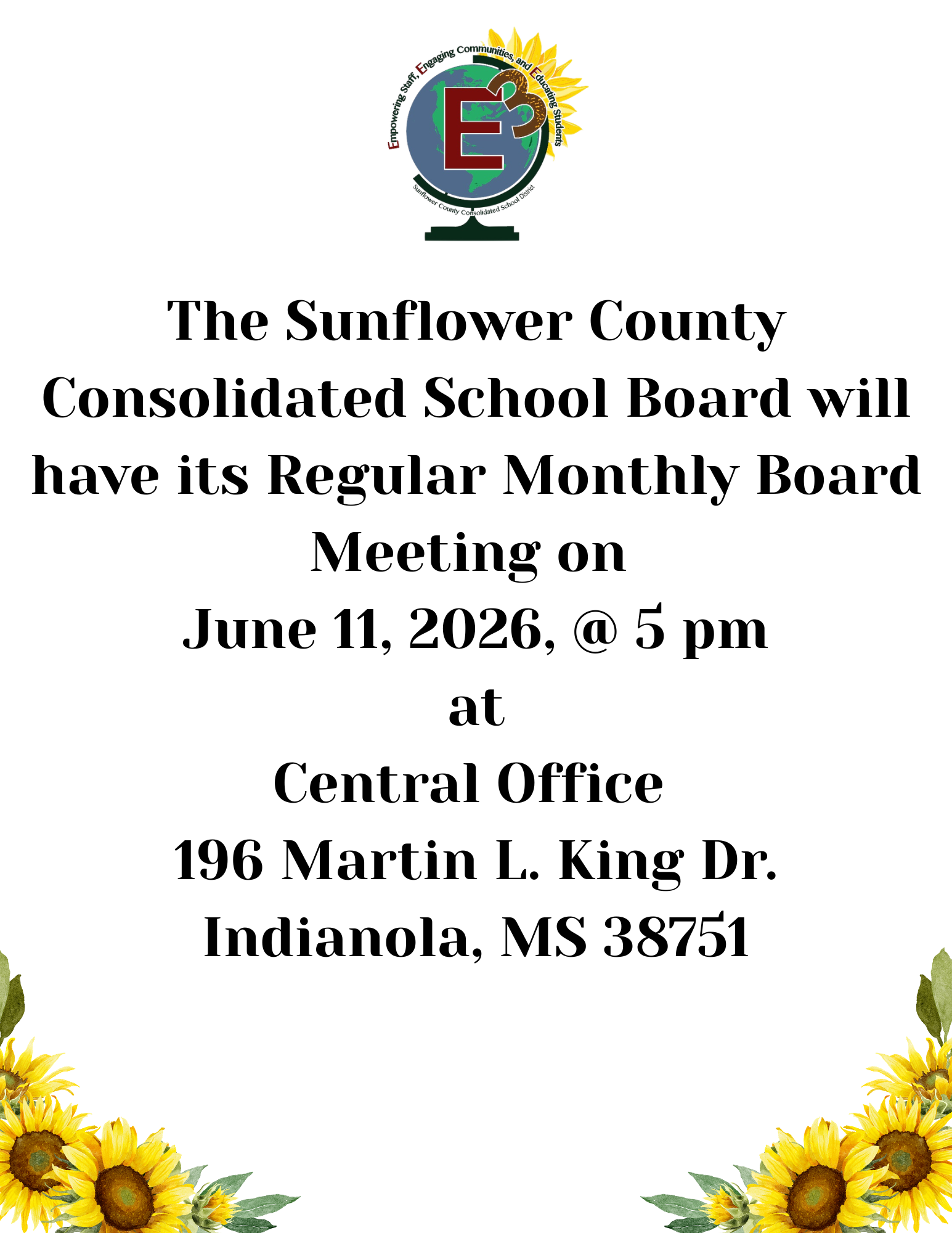 Sunflower County Consolidated School