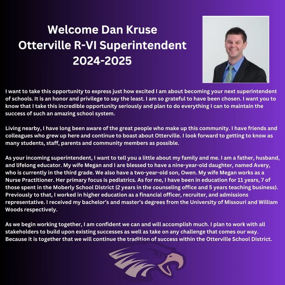 Dan Kruse - Superintendent 