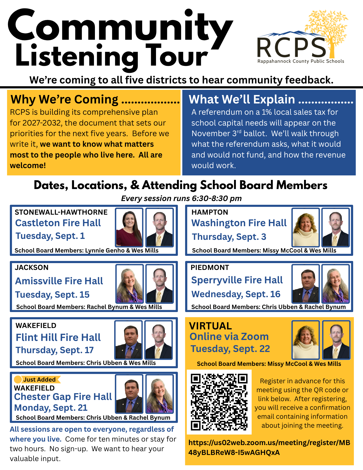 Community Listening Tour