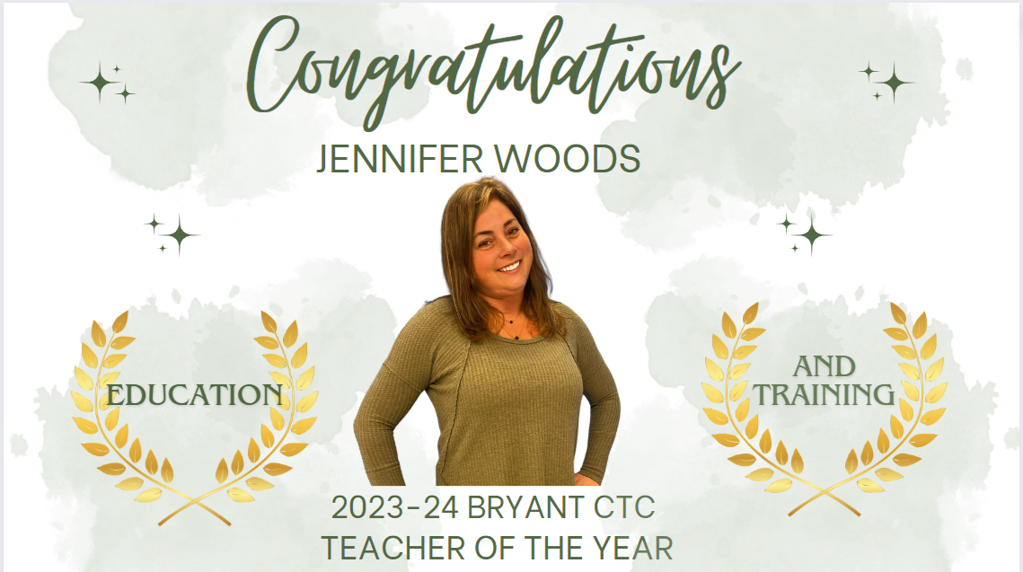 Mrs. Woods 2023-24 Teacher of the Year