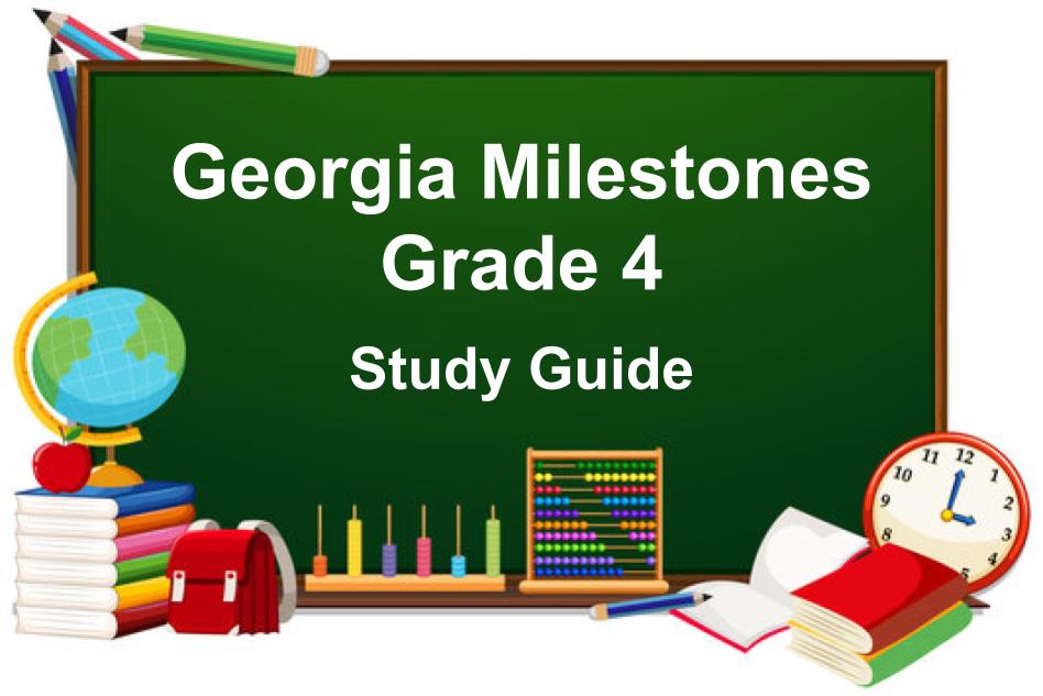 Milestones Study Guide Grade 4
