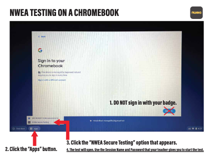 NWEA Testing on Chromebooks Guide