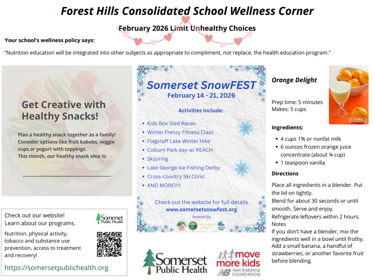 FHCS Wellness Corner February 2026