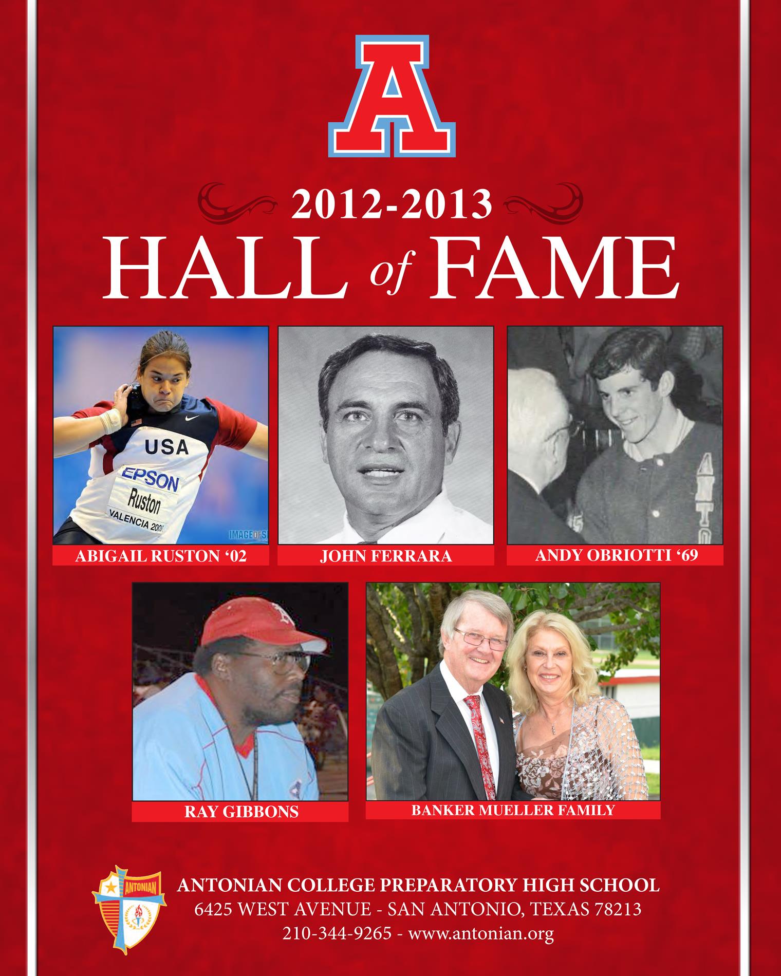 2012-2013 Hall of Fame Induction Class