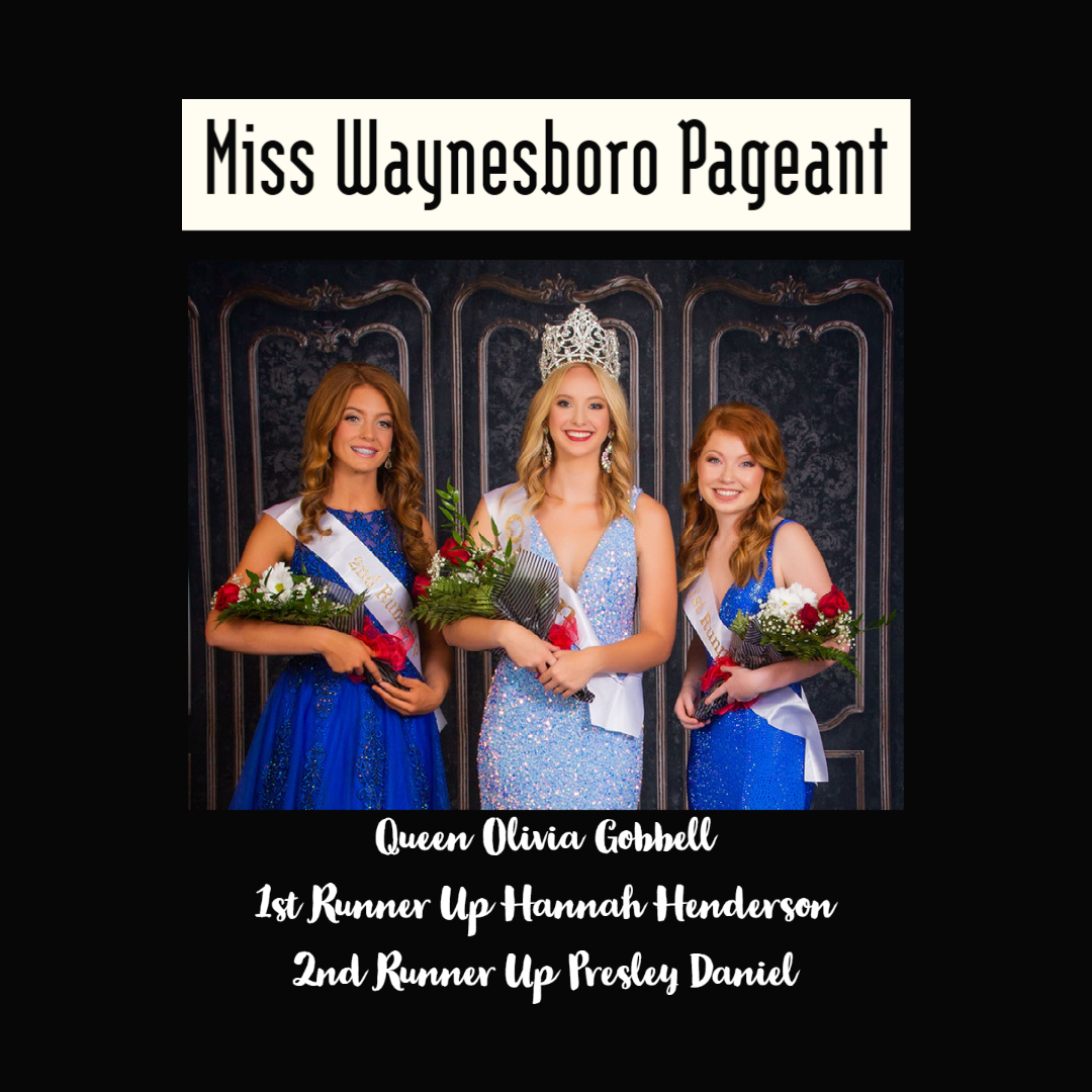 Miss Waynesboro Pageant winners