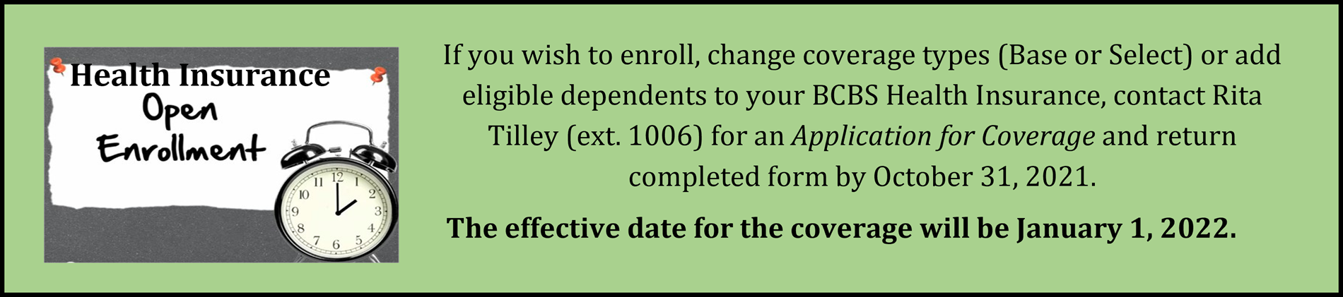 open enrollment open enrollment