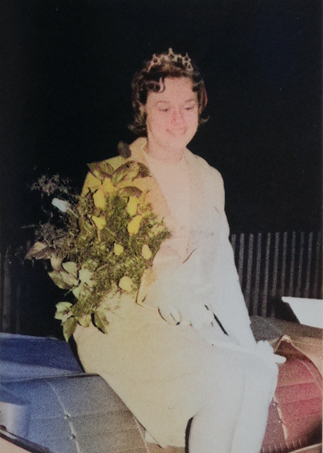 1963 Homecoming Queen, Sharon Kellison