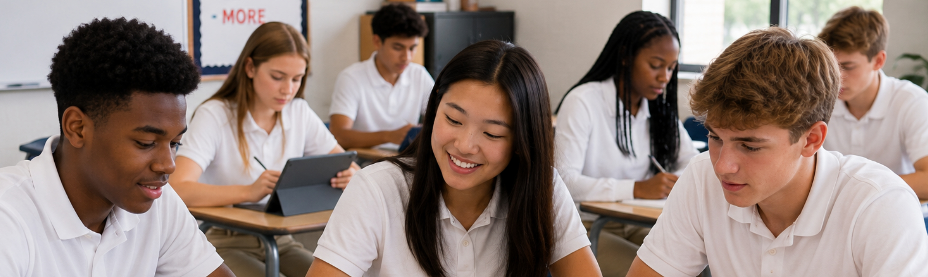 Diverse Group of Students