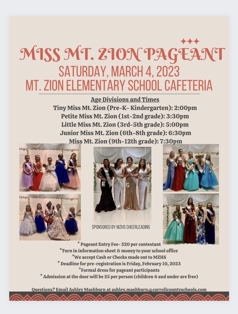 Ms. Mt. Zion Pageant