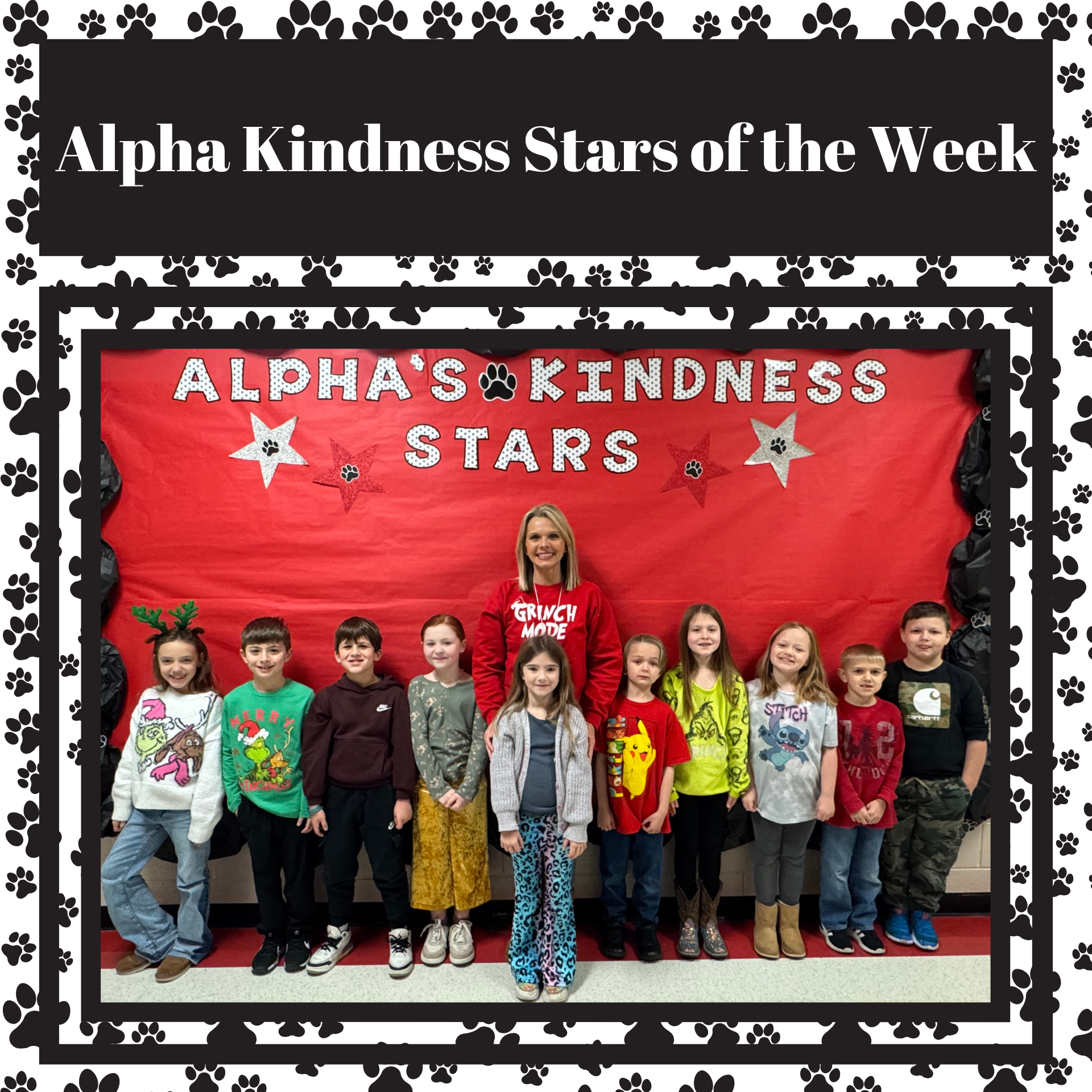 Alpha Kindness Stars of the Weeks