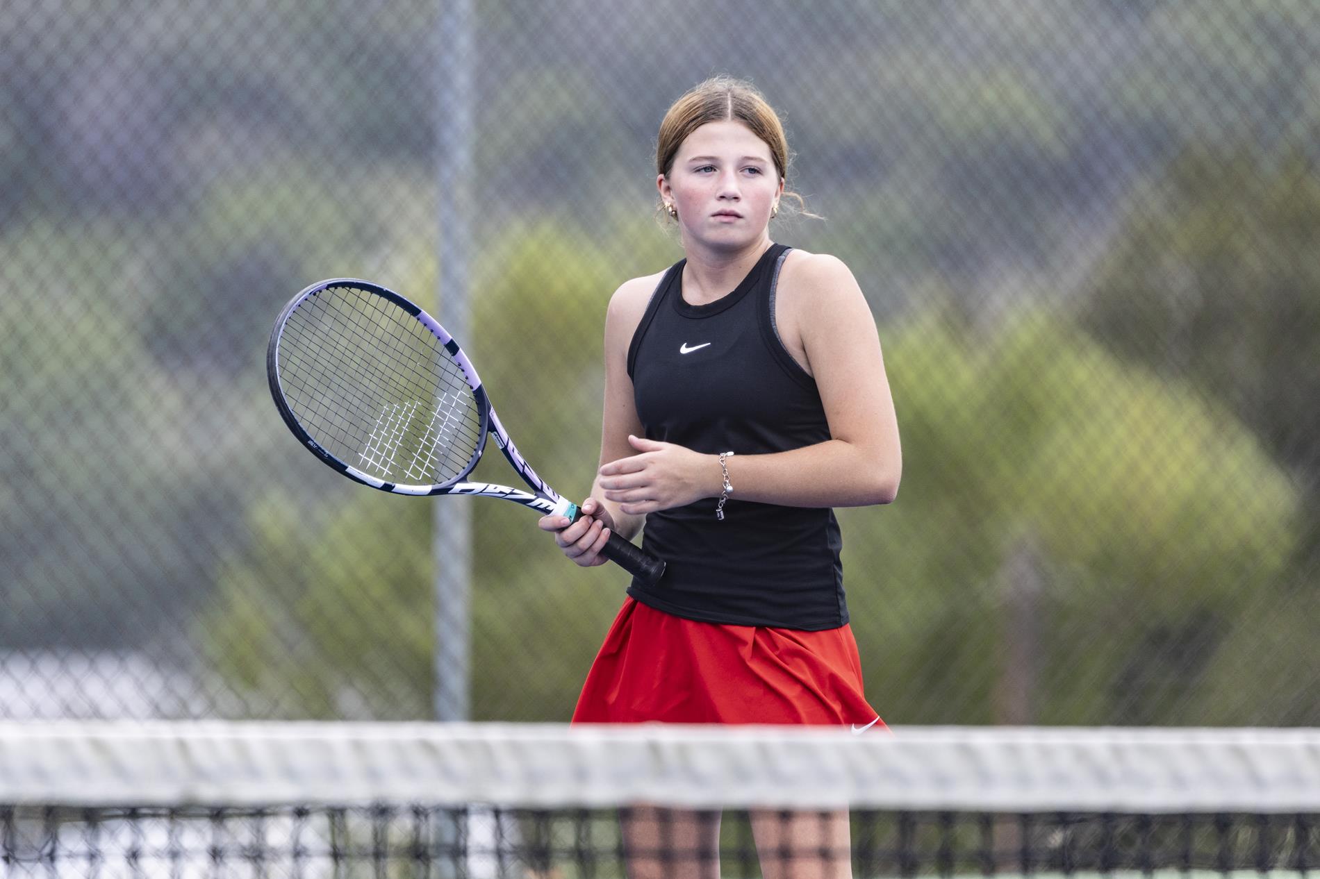 Ingram Tom Moore team tennis vs. Canyon Lake on Sept. 4, 2024